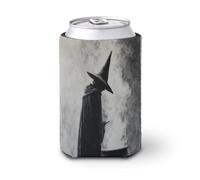 Funda enfriadora de latas de cerveza, Dark Fantasy Old Witch Cauldron Can Cover Beer Cooler Soft Insulated Beverage Holder for Party Beach Event Home