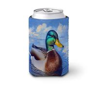 Funda enfriadora de latas de cerveza, maldito masculino en el agua, enfriador de cerveza, soporte de bebidas aislado suave para fiestas, playa, eventos, hogar