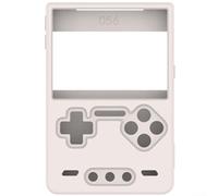 Funda ergonómica de silicona para TRIMUI BRICK diseñada para mejorar el agarre y la comodidad mientras juegas (blanco)