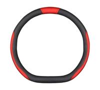 Funda Especial Manillar Coche Cubierta Volante para Citroen C1 C2 para C3 para C4 para C5 C6 C4L para Berlingo para Picasso para Aircross para Sega para Elysee Cubre Volante(D Style A Red)