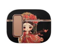 Funda estampada con diseño de ópera de Pekín y Pekín asiático, compatible con Airpods Pro 2, fundas protectoras para auriculares