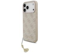 Funda Estuche Guess IPHONE 17 Pro Max Magsafe Piel Artificial Rosa Con Cadena