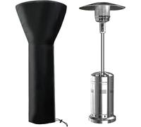 Funda Estufa Exterior, Funda para Calentador de Patio, Cubierta Impermeable para Calentador, Patio Heater Cover, Impermeable, Resistente al Viento, Adecuada para Jardín, Patio, Patio, Negro