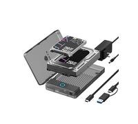 Funda externa para disco duro de 8.9 cm a USB 3.2 Gen 1 Type-C + A, 5 Gbit/s