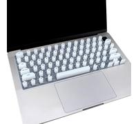 Funda fina de silicona para teclados para 14 personas con protección contra arañazos y agua, diseño lavable, fácil de escribir