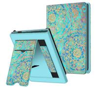 Funda FINTIE para Pocketbook Verse Pro y Verse eReader (2023) - Funda protectora con soporte, ranuras para tarjetas y correa para la mano, función Auto Wake/Sleep, Shades of Blue