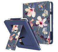 Funda Fintie para Tolino Vision Color (2024)/Vision 6 (2021) & Kobo Libra Colour (2024)/Libra 2 (2021) de 7 pulgadas - Funda con soporte, ranura para tarjetas, asa para la mano y función Auto Sleep