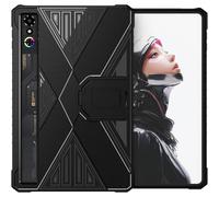 Funda flexible de TPU para RedMagic Astra Tablet 3 Pro, a prueba de golpes, resistente a los arañazos, con cojín de aire, soporte plegable, ligera y delgada, color negro