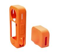 Funda flexible para cámara con protección de lente, silicona suave, acceso sin problemas con botón para 360 x 4 Air Easy Setups Funda de silicona