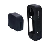 Funda flexible para cámara con protección de lente, silicona suave, acceso sin problemas con botón para 360 x 4 Air Easy Setups Funda de silicona