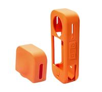 Funda flexible para cámara con protección de lente, silicona suave, acceso sin problemas con botón para 360 x 4 Air Easy Setups Funda de silicona