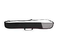 Funda flexible para taco de billar negra y gris .