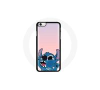 Funda Flexible - Stitch - Iphone 5 - Negro - Imán - Niño