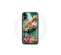 Funda Flexible - Tarzán - Iphone XS Max - Negro - 1999