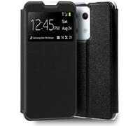 Cool Funda Flip Tipo Libro Liso Negro para Xiaomi Redmi Note 13 Pro 5G/Poco X6 5G