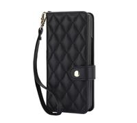 Funda Flip para Samsung Galaxy Z Fold 8 Ultra Cartera Porta S-Pen | Cuero Elegante Cruzado, Función Soporte, Funda Antigolpes, Alta Capacidad, Cobertura Total, Antihuellas(Black)