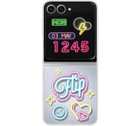 Funda Flipsuit Samsung Galaxy Z Flip 6 Neon Gris - EF-ZF741CTEGWW