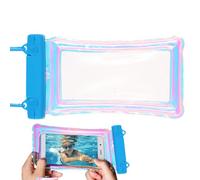 Funda flotante para teléfono genérica - Bolsa seca reutilizable para smartphone con correa | Accesorio de playa portátil, bolsillo de buceo táctil