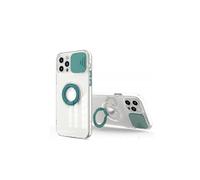 Funda Floveme para iPhone 13 Pro, color verde oscuro.