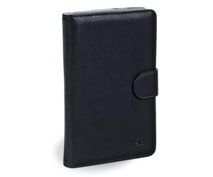 Funda Folio Rivacase 3017 para Tablet 10.1" Cualquier Marca Piel Sintética Negra