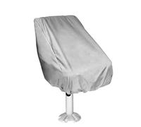 Funda for asiento de barco, 2 uds., impermeable, a prueba lluvia, funda protectora for silla for exteriores, plegable, resistente al polvo(Silver)