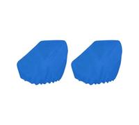 Funda for asiento de barco, 2 uds., tela Oxford resistente al agua, fundas for asientos marinos for exteriores, silla capitán, polvo(Blue)