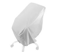 Funda for asiento de barco, impermeable, pontón marino, capitán, banco, silla, cubierta protectora, color blanco, resistente al polvo y a la intemperie