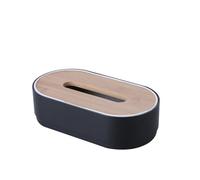 Funda for Caja de pañuelos, for Papel higiénico, Estuche for servilletas, dispensador Seda, for Guardar Toallas, Cajas para Cocina,Baño,Oficina y Hotel(Black)