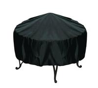 Funda for calentador de patio, funda for fogón, funda redonda for brasero, impermeable, resistente al viento, protección solar for muebles de jardín al aire libre.(112x21cm)