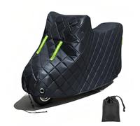 Funda for Motocicleta Compatible con MBK Booster 50 Rocket | Funda protectora resistente al calor for exteriores, con bandas reflectantes for visibilidad nocturna