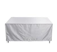Funda for muebles de exterior con protección UV for terraza, jardín, silla, funda protectora contra el polvo, protector mesa Para Jardin Exterior(Silver,130X70X70cm)