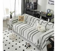 Funda for Sofá, Fundas Universal for Sofa 3 4 Plazas Protector, Universal Antideslizante for Sofá(Gray,180X460cm/71X181IN)