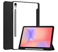 Funda for Tablet Compatible con Samsung Galaxy Tab S10 Lite de 10.9 Pulgadas SM-X400 X406B 2025. Cubierta Trasera de acrílico con Soporte for lápiz.(Black)