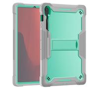Funda for Tableta a Prueba de Golpes Adecuada for Samsung Galaxy Tab S10 FE Plus 13,1 Pulgadas SM-X620 SM-X626B Cubierta con Soporte(MintGreenGray)