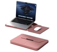 Funda for tableta adecuada for Lenovo Xiaoxin Pad Pro GT de 13 pulgadas TB378FC 2026, bolsa de transporte multifunción con soporte de cuero(Pink)