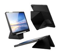 Funda for Tableta Adecuada for Samsung Galaxy Tab S9 S10 FE Plus 12,4 "13,1" con Soporte for bolígrafo Soporte multiángulo for Encendido y Apagado automático(Black,S9 FE Plus 12.4)