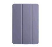 Funda for Tableta con Soporte de Cuero PU Triple, Adecuada for Apple iPad 11. ° A16 2025, Carcasa Trasera de Silicona Suave de TPU, Funda Inteligente(Lavender)