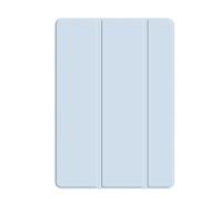 Funda for Tableta con Soporte Triple Plegable Adecuada for Huawei Honor Pad X8b 11 Pulgadas 2026 NDL2-W09 Funda Trasera de Silicona Suave(Sky Blue)