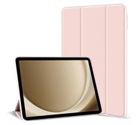 Funda for Tableta con Soporte Triple Plegable Adecuada for Samsung Galaxy Tab A11 Plus 11 Pulgadas 2025 SM-X230 X236 X226B Funda Trasera de TPU(Pink)