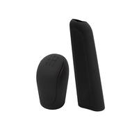 Funda Freno De Mano 2 Uds Universal Manual De Silicona Pomo Palanca Cambios Cubierta Collares Cambio Marchas Agarre Freno Mano Coche Cubiertas(Noir)