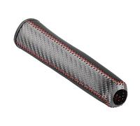Funda Freno De Mano Uso apto for cubierta de freno mano engranajes cuero for Alto(Red)