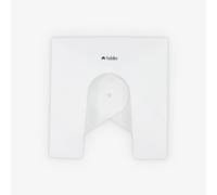 Funda frontal ORANGEMONKIE Foldio2 Plus blanca plástico clips magnéticos