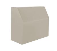 Funda funcional para pianos verticales estándar, incluye ajuste de cordón y almacenamiento plegable sin volumen ni complicaciones (metros blanco)