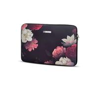 Funda - Funda de Neopreno para laptops de 13.3'' a 14'', diseño Floral, Material Resistente, Ligera y con Cierre Seguro. Ideal para Proteger tu Equipo.* #*