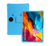 Funda Funda de Silicona Compatible con TCL NXTPAPER 14 Case 9491G 14.3" Tablet PC 4 Esquinas Gruesas Protector a Prueba de Golpes Soporte Funda Protección contra caídas(Blue)