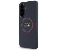 Funda Galaxy A36 RED BULL Cuero Sintético Azul Oscuro Con Logo MagSafe
