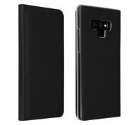 Funda Galaxy Note 9 libro billetera Flip Book Cover - Negra
