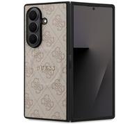 Funda Galaxy Z Doblez 7 Guess Piel Artificial Rosa Magsafe Compatible Logo