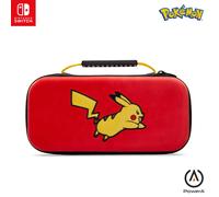 Funda Gamebag - PowerA - Nintendo Switch OLED - Salto de Pikachu - Carcasa robusta - Almacenamiento seguro