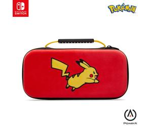 Funda Gamebag - PowerA - Nintendo Switch OLED - Salto de Pikachu - Carcasa robusta - Almacenamiento seguro